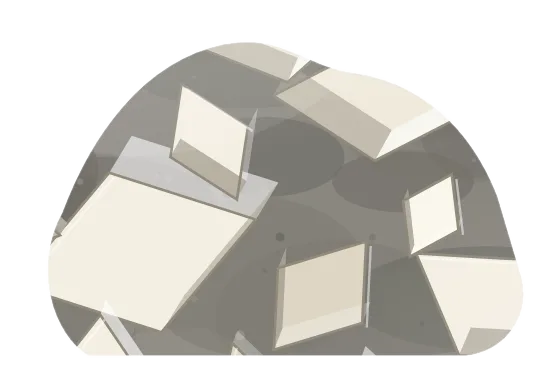 calcite, drawn