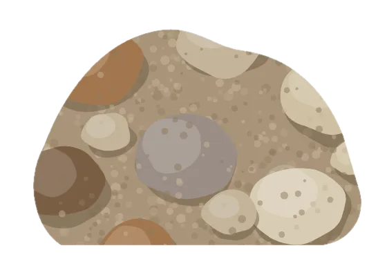 conglomerate, drawn