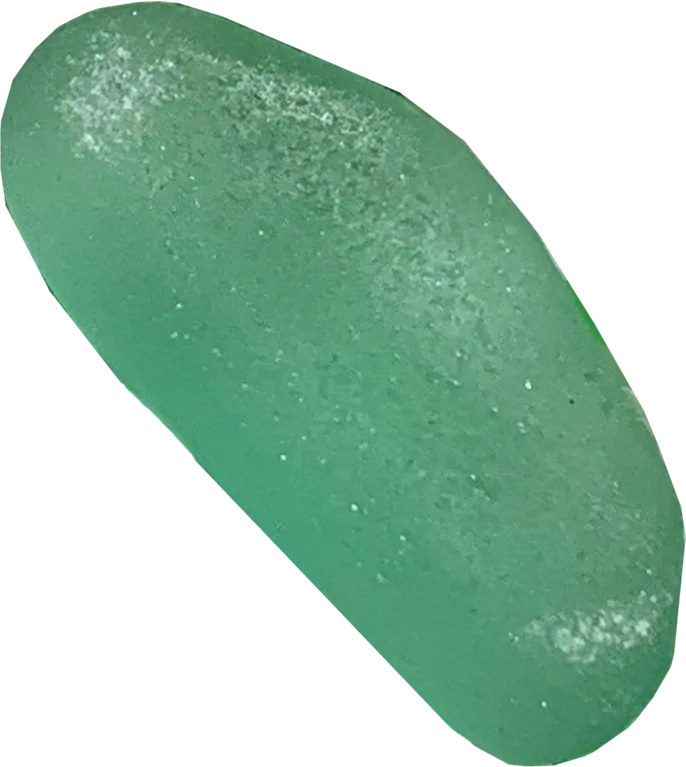 beach glass, photographed