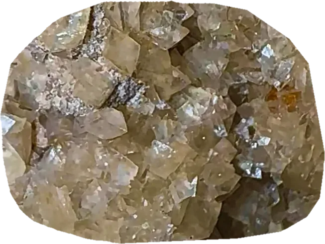 calcite, photographed