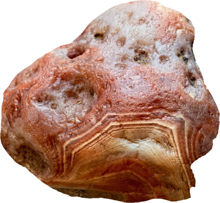 lake superior agate, photographed