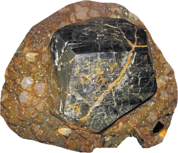 pyrite, photographed